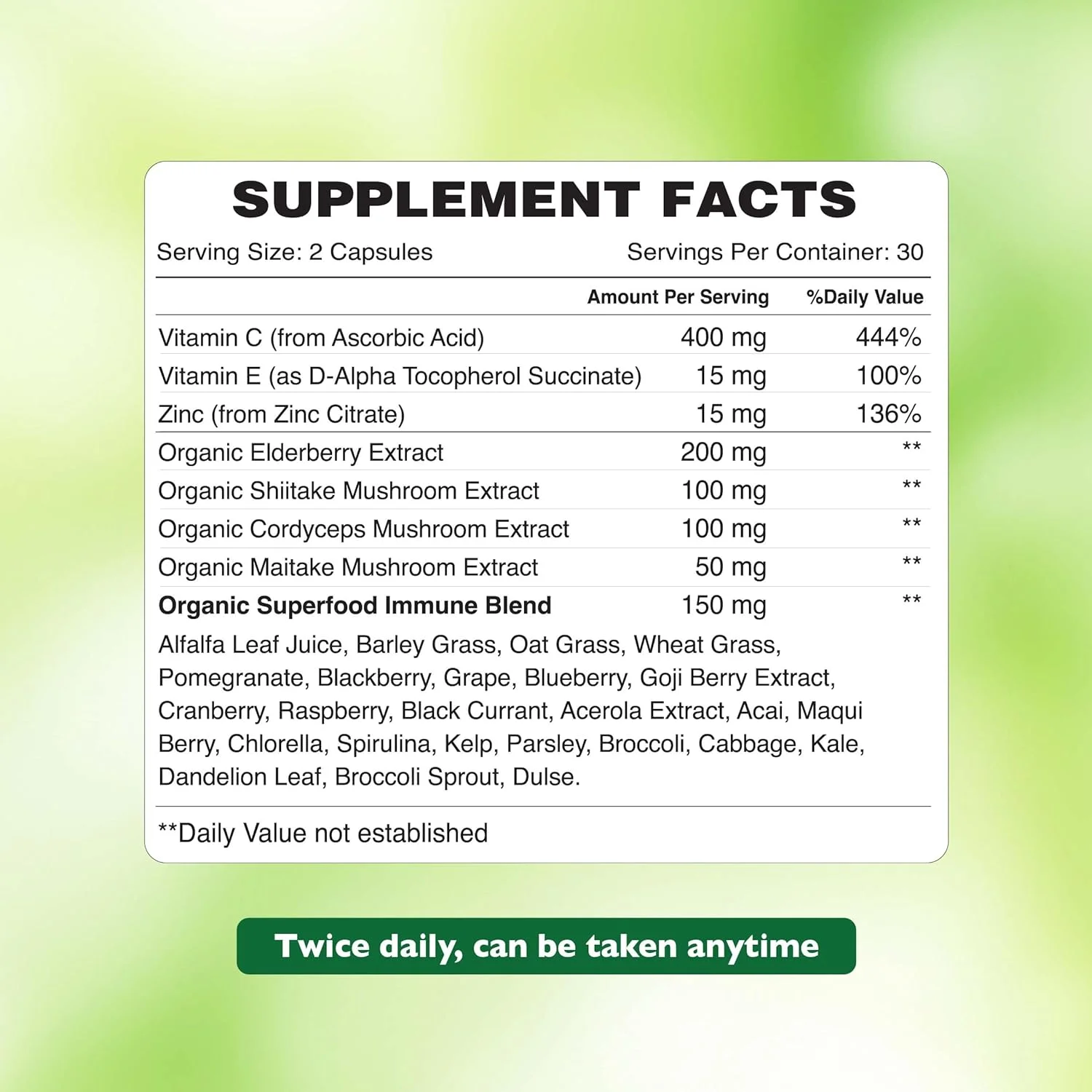 محافظ ایمنی ارگانیک اِرث، 60 کپسول: 22709 محافظ ایمنی ارگانیک اِرث، 60 کپسول: 22709