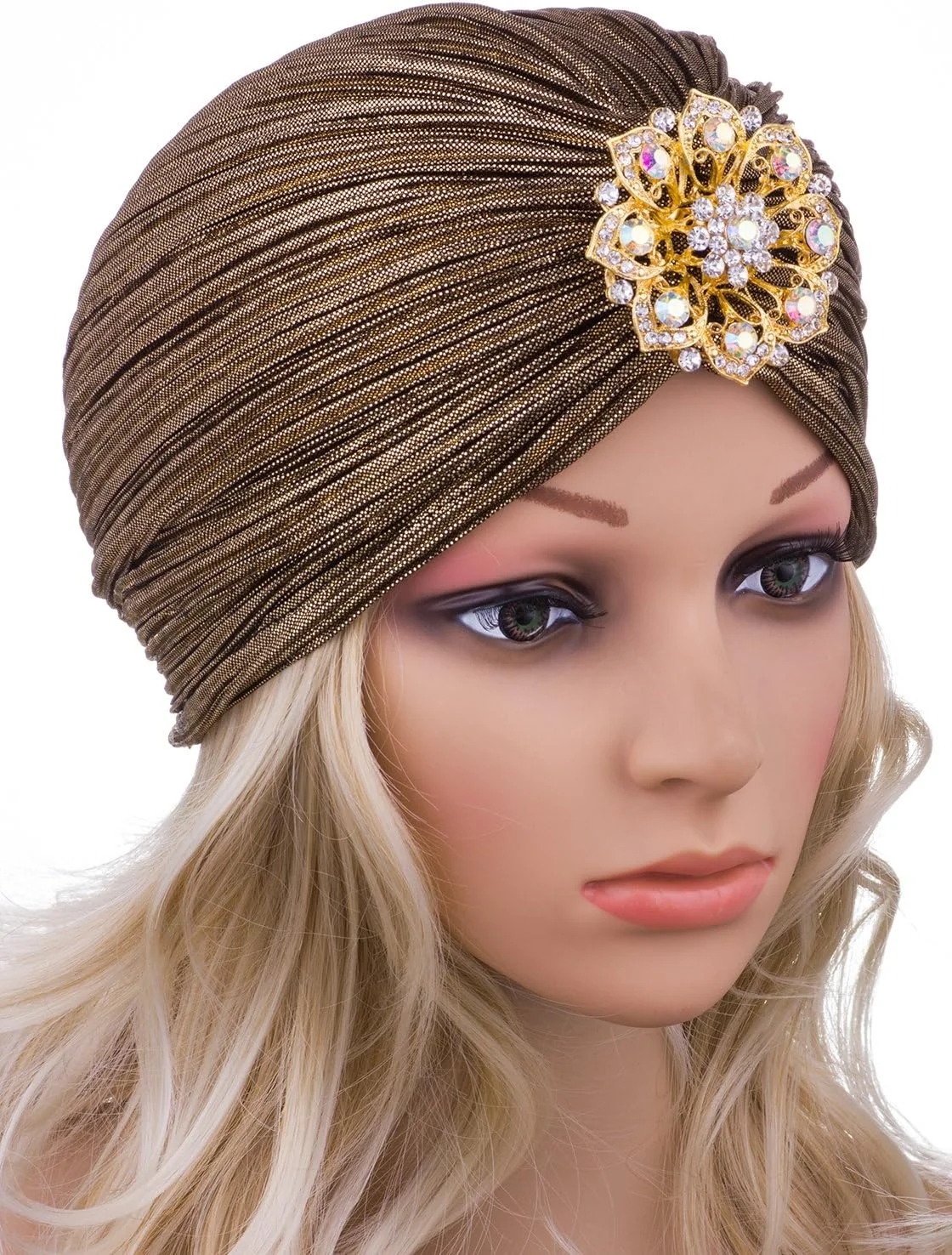 کلاه عمامه ای زنانه ویجیف بافت لورکس، مناسب مهمانی های کوکتل دهه 1920