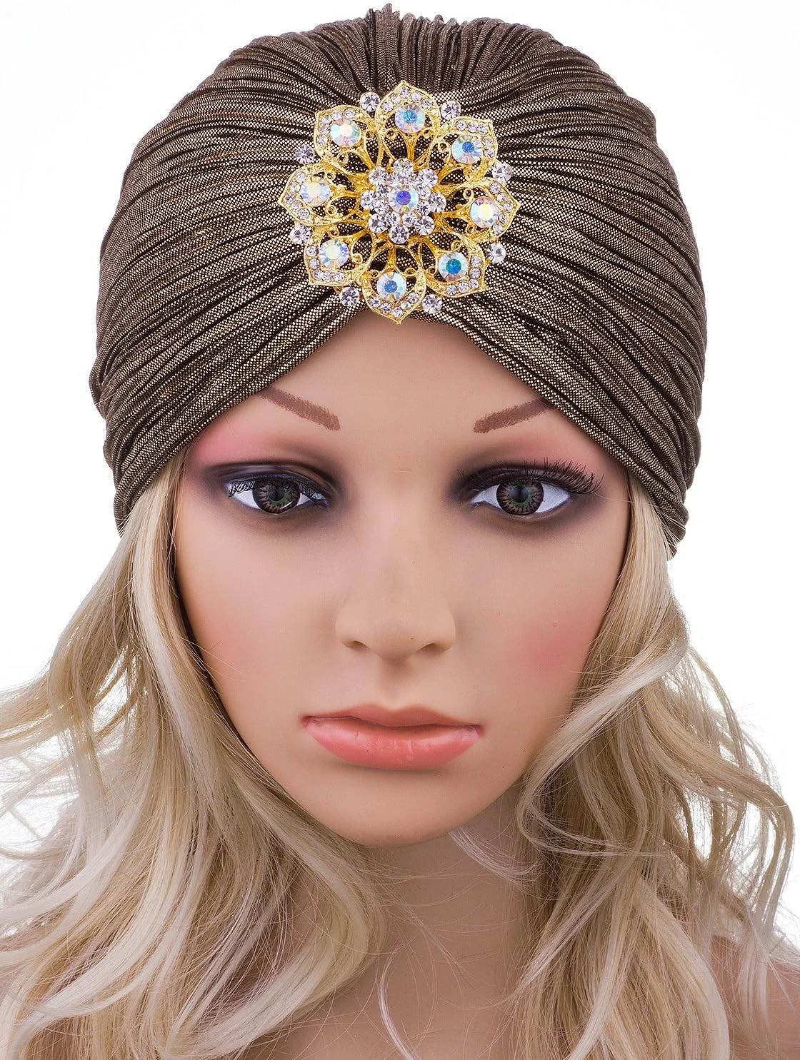 کلاه عمامه ای زنانه ویجیف بافت لورکس، مناسب مهمانی های کوکتل دهه 1920