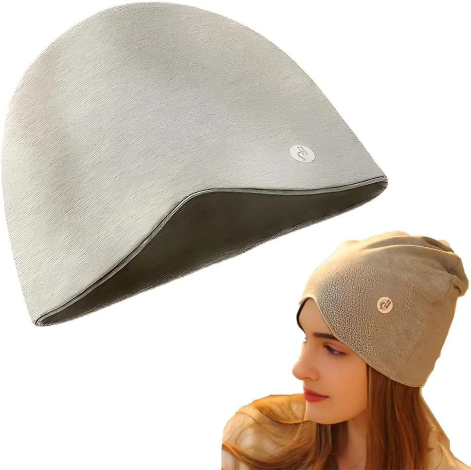کلاه چند منظوره آزونه برای آقایان و بانوان، کلاه خواب و کلاه جمجمه 2 در 1، آستر کلاه ایمنی کشسان، کلاه شب تابستانی، سرپوش راحت و قابل استفاده مجدد برای دویدن، یوگا، ورزش