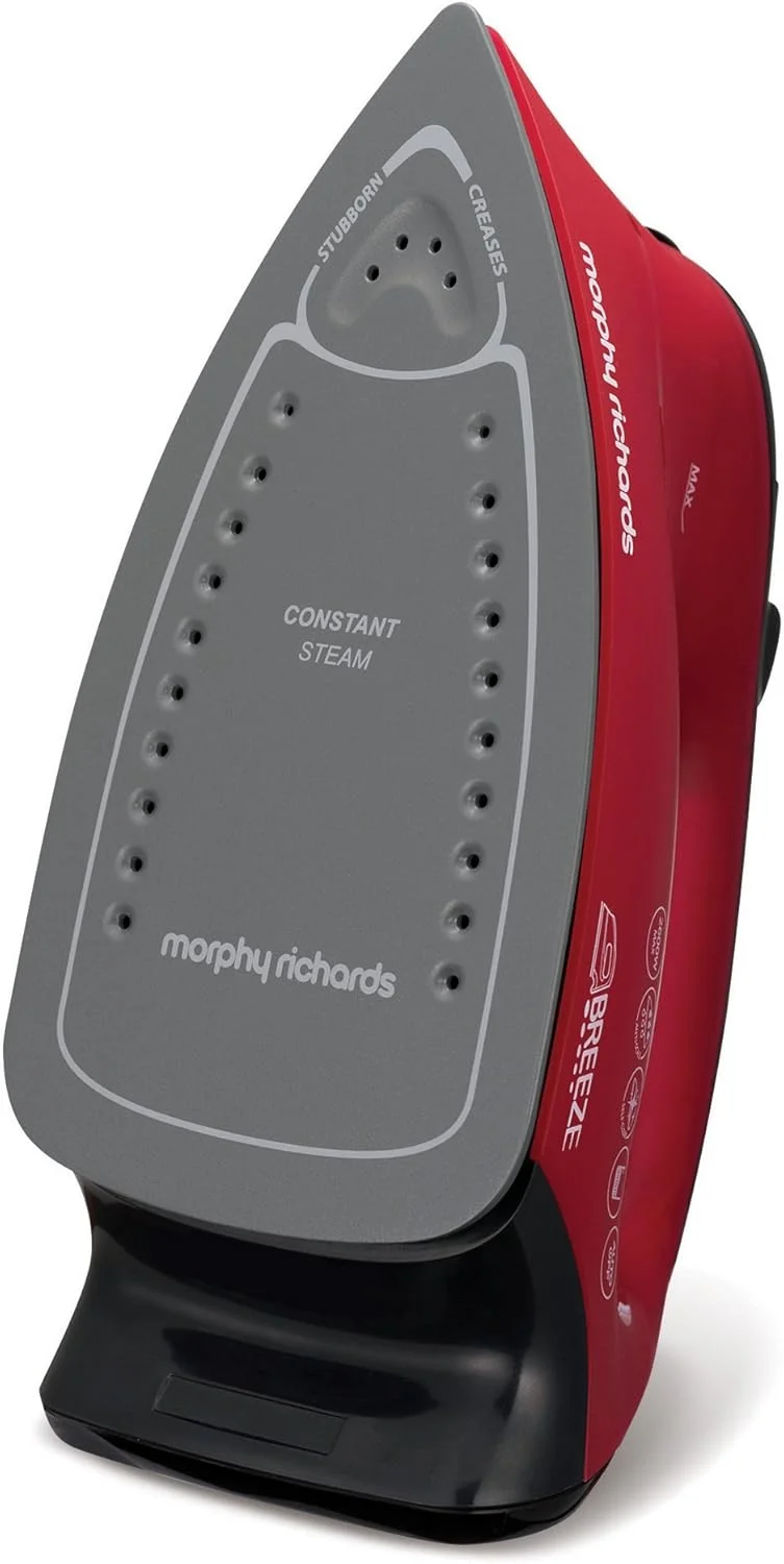 اتو بخار مورفی ریچاردز Breeze با توان 2600 وات، قرمز/مشکی، مدل 300272