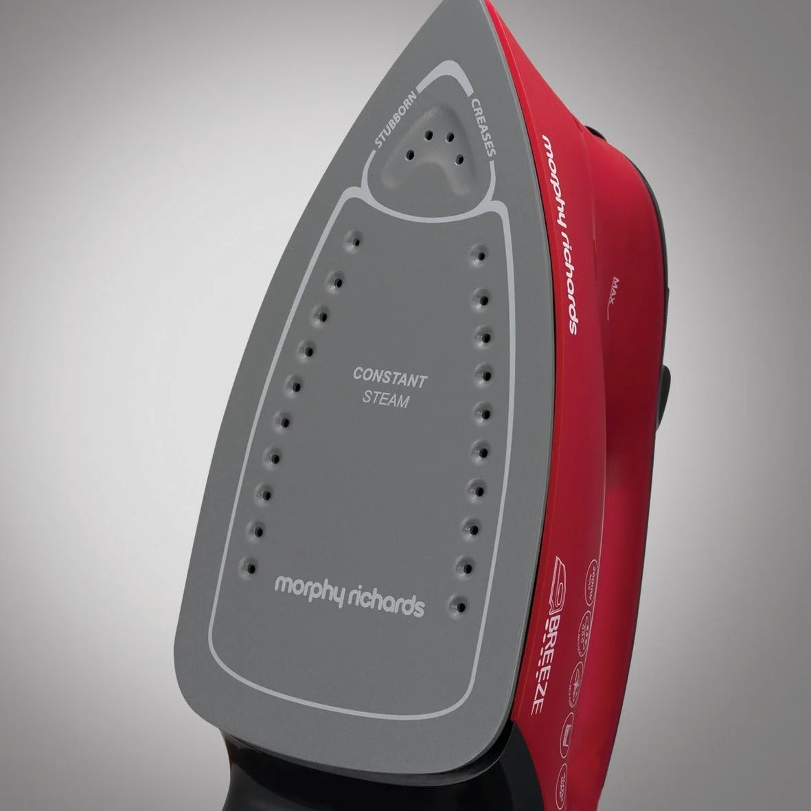 اتو بخار مورفی ریچاردز Breeze با توان 2600 وات، قرمز/مشکی، مدل 300272