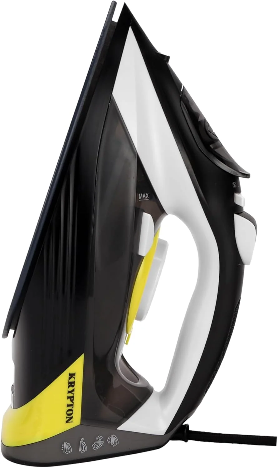 اتو بخار کریپتون با کفی سرامیکی، اتو بخار خشک و مرطوب با کفی سرامیکی و عملکرد خود تمیز شونده 2200 وات مشکی