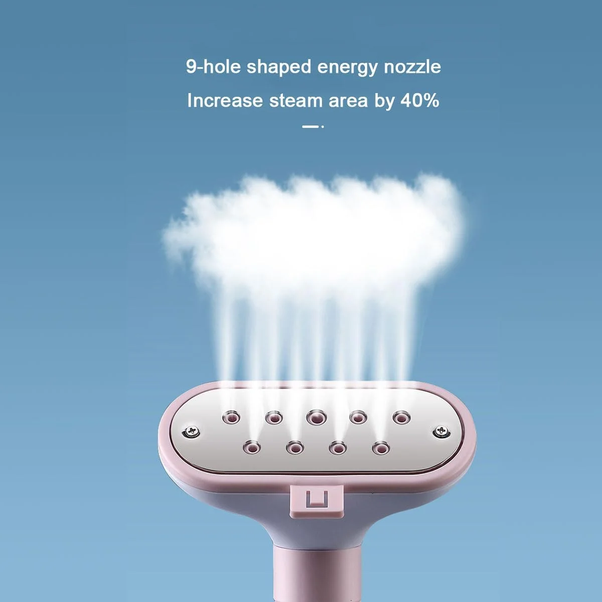 بخارگر لباس برای پارچه، بخارگر ایستاده 2000 واتی با میز اتو با قابلیت تنظیم ارتفاع و چوب لباسی، زمان گرم شدن سریع 35 ثانیه، مخزن آب 1.8 لیتری، حرفه ای برای مصارف خانگی و تجاری