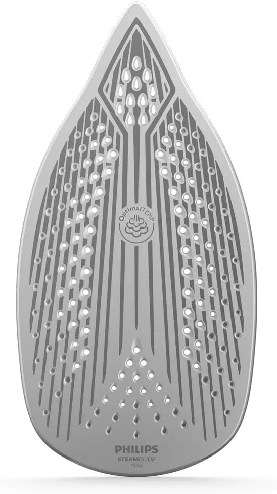 اتو بخار فیلیپس پرفکت‌کر - 2500 وات، خاموش شدن خودکار، بخار مداوم 45 گرم در دقیقه، فناوری OptimalTEMP، آبی/مشکی - GC3920/26