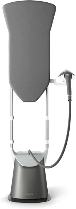 راه حل کامل اتو کشی فیلیپس سری 8500 – بخارگر لباس 2200 وات، صفحه چند زاویه ای، بدون سوزاندن پارچه، مخزن آب جداشدنی 1.2 لیتری، 3 حالت بخار – AIS8540