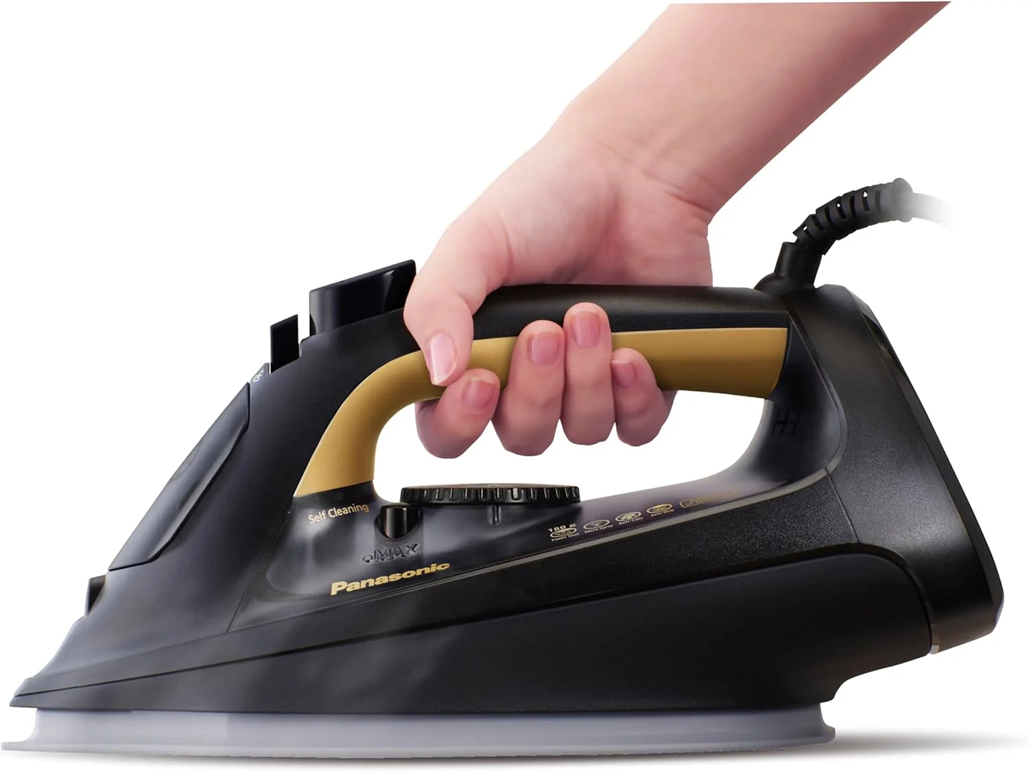 اتو بخار پاناسونیک 2800 وات، بخار مداوم 40 گرم در دقیقه، بخار قدرتمند 180 گرم در دقیقه، کفی سرامیکی، ضد چکه، مخزن آب 300 میلی لیتری، کپسول ضد رسوب، سیم چرخشی 360 درجه، ساخت ژاپن - NI-JU900KTH اتو بخار پاناسونیک 2800 وات، بخار مداوم 40 گرم در دقیقه، بخار قدرتمند 180 گرم در دقیقه، کفی سرامیکی، ضد چکه، مخزن آب 300 میلی لیتری، کپسول ضد رسوب، سیم چرخشی 360 درجه، ساخت ژاپن - NI-JU900KTH