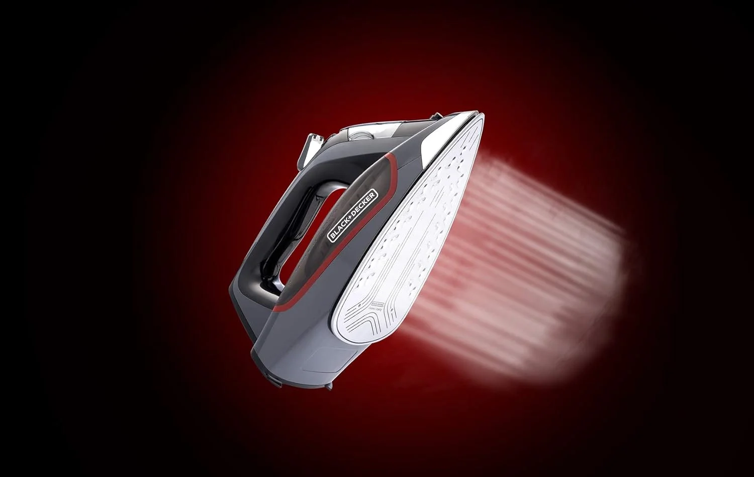 اتو بخار 2200 وات بلک اند دکر با ظرفیت 380 میلی لیتر، کفی سرامیکی با سیستم ضد رسوب و ضد چکه، خود تمیز شونده و خاموش شدن خودکار، از بین برنده چروک های سرسخت مدل X2050-B5