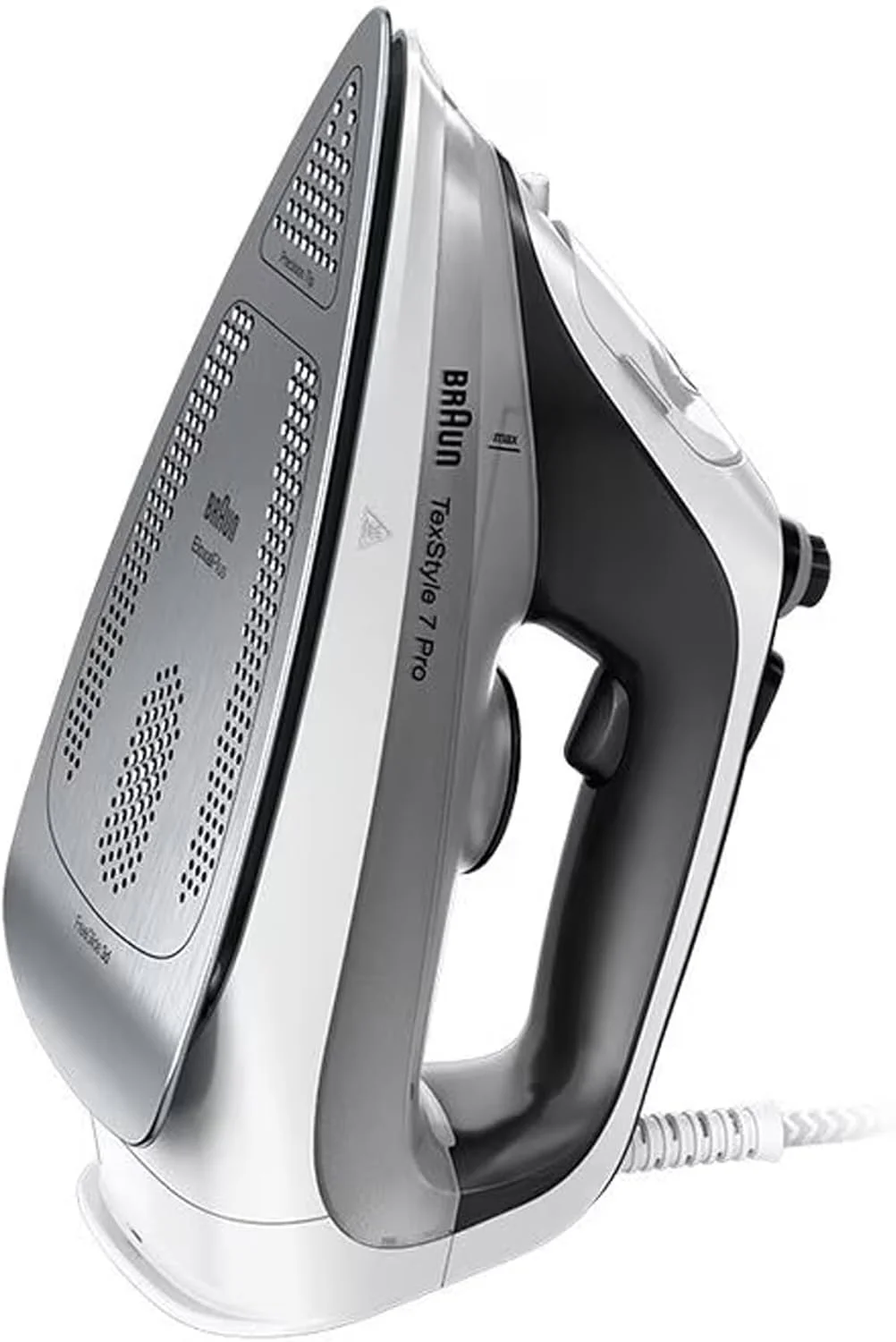 اتو بخار براون تکستایل 7 پرو، اولین صفحه اتو با تکنولوژی 3D BackGlide، توان 2900 وات، مخزن 300 میلی لیتری، خاموش شدن خودکار، نوک دقیق، ضد چکه، خاموش شدن اتوماتیک، مدل SI 7149 مشکی اتو بخار براون تکستایل 7 پرو، اولین صفحه اتو با تکنولوژی 3D BackGlide، توان 2900 وات، مخزن 300 میلی لیتری، خاموش شدن خودکار، نوک دقیق، ضد چکه، خاموش شدن اتوماتیک، مدل SI 7149 مشکی