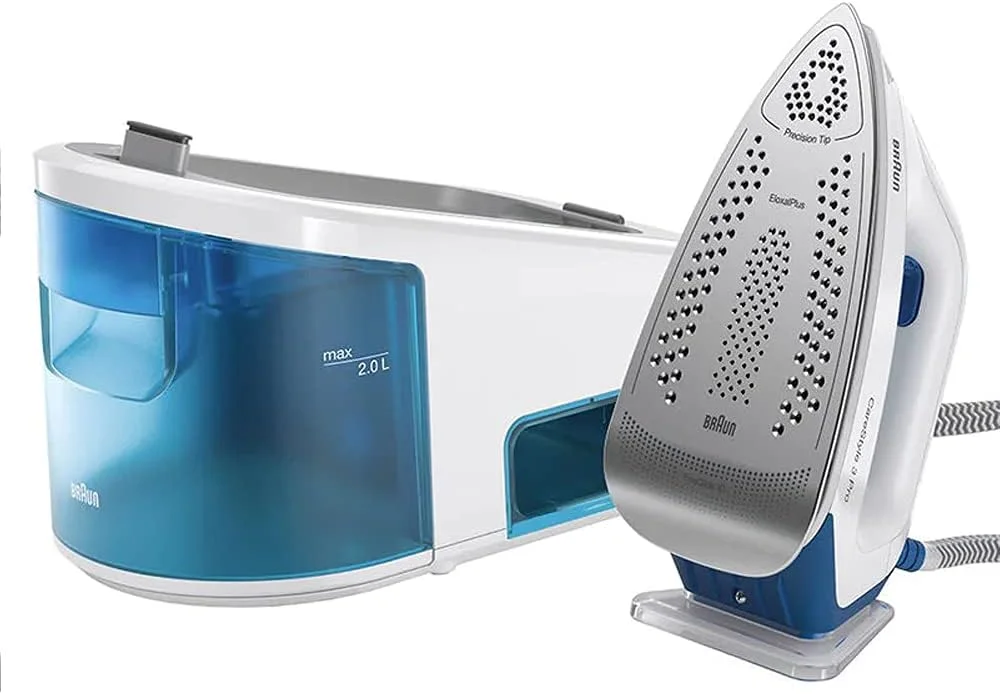 اتو بخار مخزن دار براون CareStyle 3 Pro مدل IS 3157 سفید/آبی اتو بخار مخزن دار براون CareStyle 3 Pro مدل IS 3157 سفید/آبی