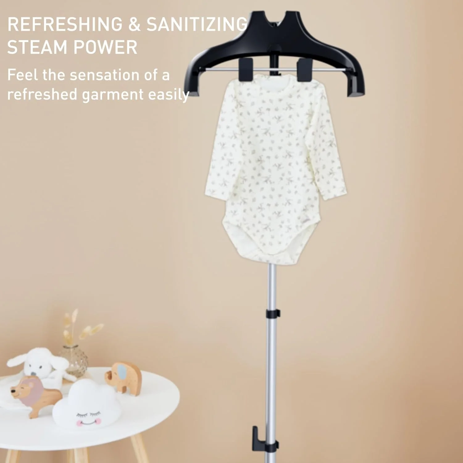 بخارگر لباس تفال مدل Pro Style، خروجی بخار قدرتمند تا 42 گرم در دقیقه، نتایج عالی، طراوت بخش و ضدعفونی کننده، مناسب برای انواع پارچه، صرفه جویی در زمان، IT3470M0