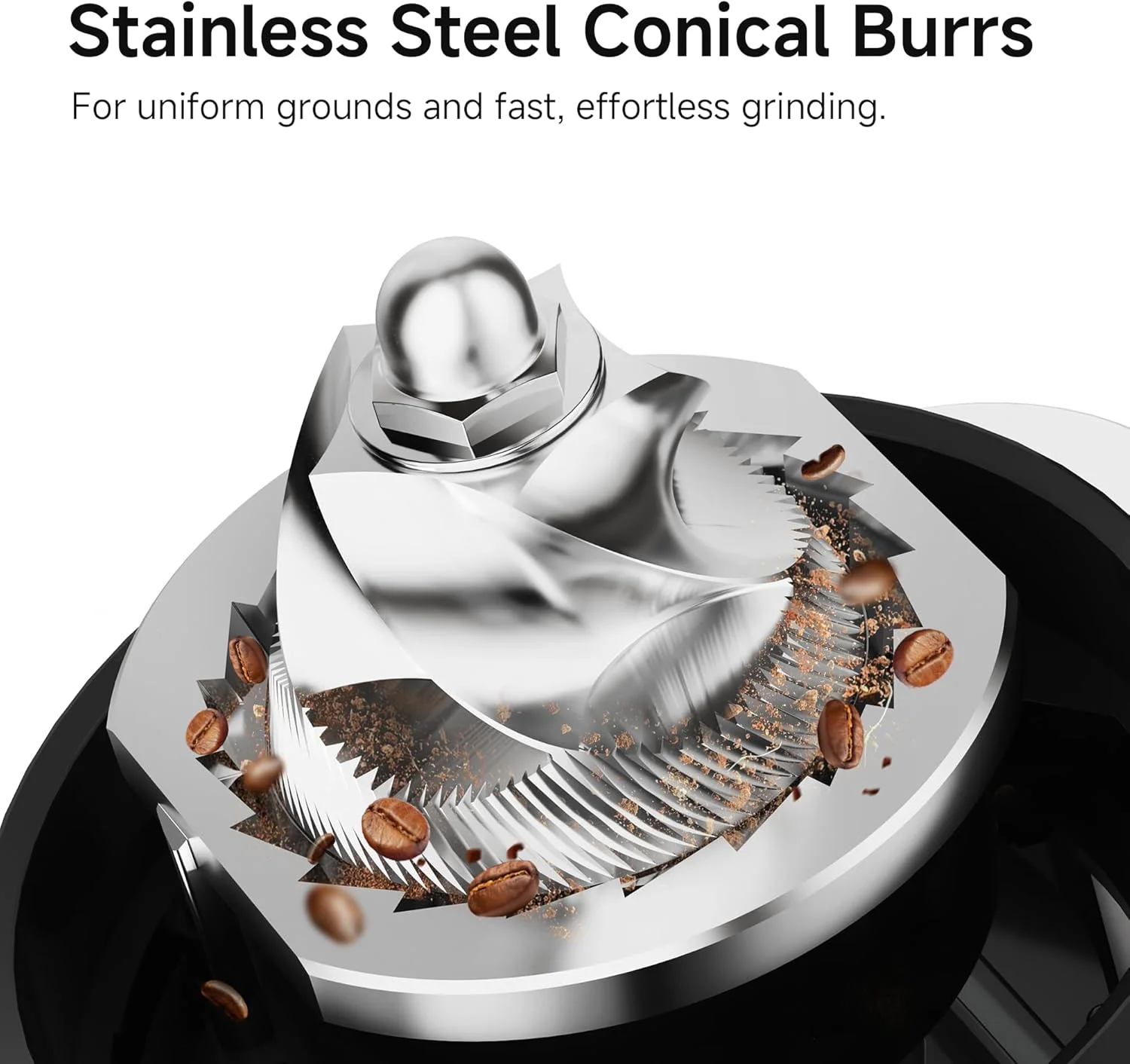 آسیاب دانه قهوه HiBREW G7 با 48 درجه تنظیم دقیق، آسیاب برقی تیغه ای اتوماتیک برای قهوه ترک/اسپرسو/موکا/دریپ/پور اور/فرنچ پرس آسیاب دانه قهوه HiBREW G7 با 48 درجه تنظیم دقیق، آسیاب برقی تیغه ای اتوماتیک برای قهوه ترک/اسپرسو/موکا/دریپ/پور اور/فرنچ پرس