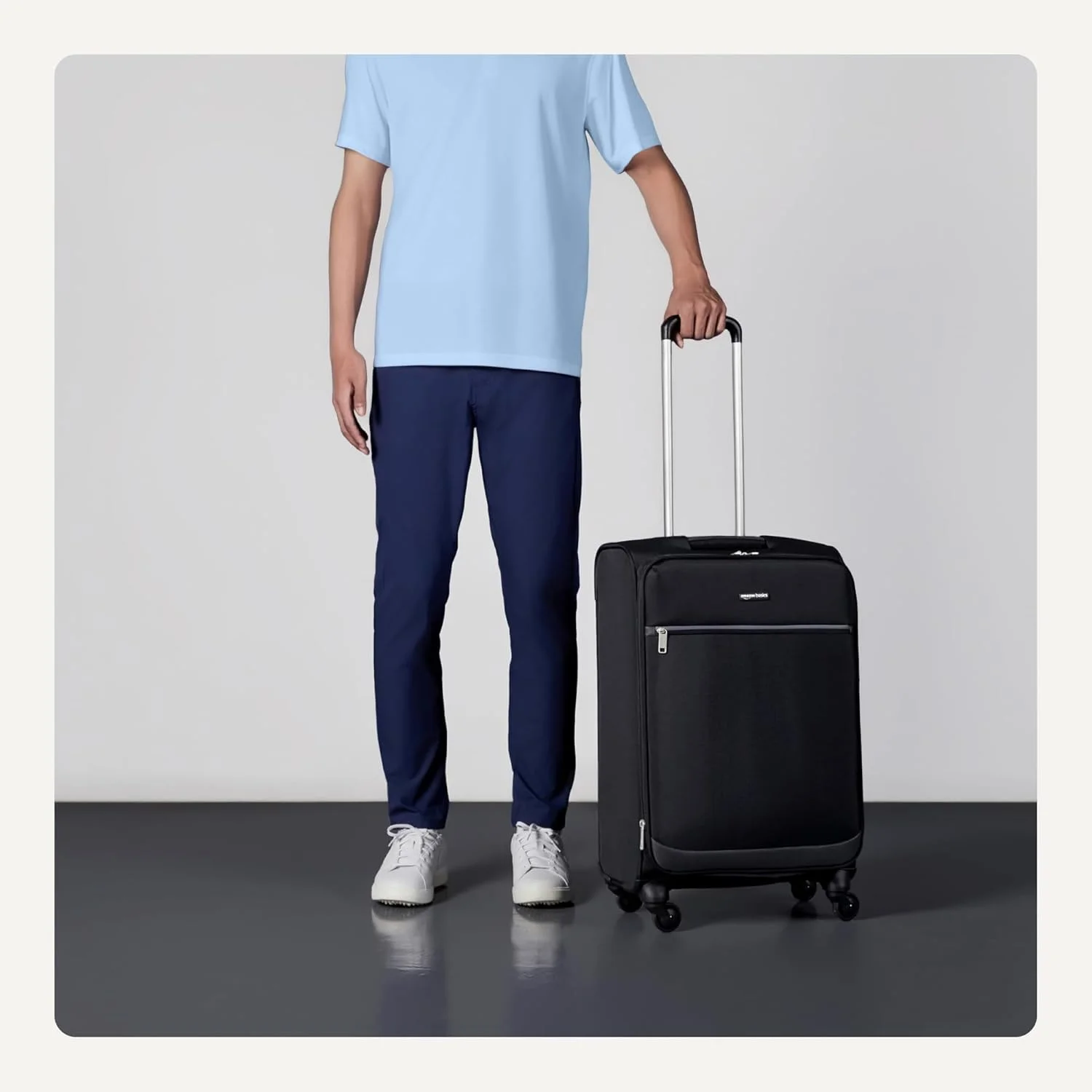 چمدان نرم آمازون بیسیکس - سایز 25 اینچ (63 سانتی متر)، مشکی چمدان نرم آمازون بیسیکس - سایز 25 اینچ (63 سانتی متر)، مشکی