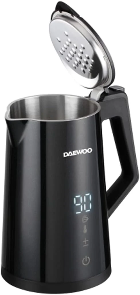 کتری هوشمند وای فای Daewoo DEK-815E، 2200 وات - ظرفیت 1.7 لیتر با نمایشگر دیجیتال دما