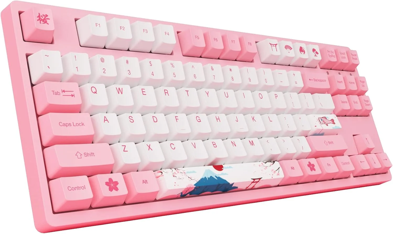 کیبورد گیمینگ مکانیکی سیم دار Akko Tokyo 3087 با 87 کلید، 100% ضد شبح با کلیدهای PBT Dye-Sub، پروفایل OEM، سوئیچ خطی زرد کرمی، ماکروهای قابل برنامه ریزی کیبورد TKL سیم دار برای PC/لپ تاپ کیبورد گیمینگ مکانیکی سیم دار Akko Tokyo 3087 با 87 کلید، 100% ضد شبح با کلیدهای PBT Dye-Sub، پروفایل OEM، سوئیچ خطی زرد کرمی، ماکروهای قابل برنامه ریزی کیبورد TKL سیم دار برای PC/لپ تاپ