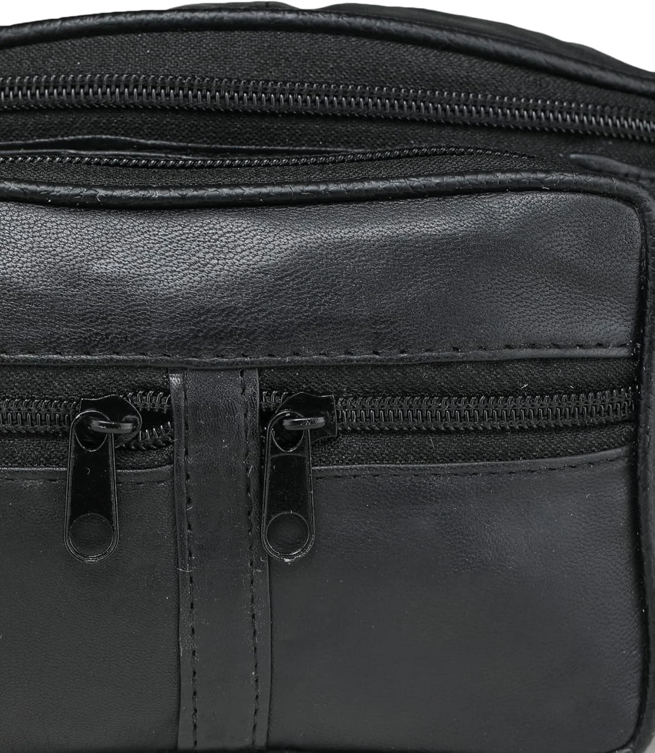 کیف کمری چرمی مشکی شیک K London، مدل زیبا، کیف مسافرتی، جای گذرنامه با بند قابل تنظیم (268_مشکی) کیف کمری چرمی مشکی شیک K London، مدل زیبا، کیف مسافرتی، جای گذرنامه با بند قابل تنظیم (268_مشکی)