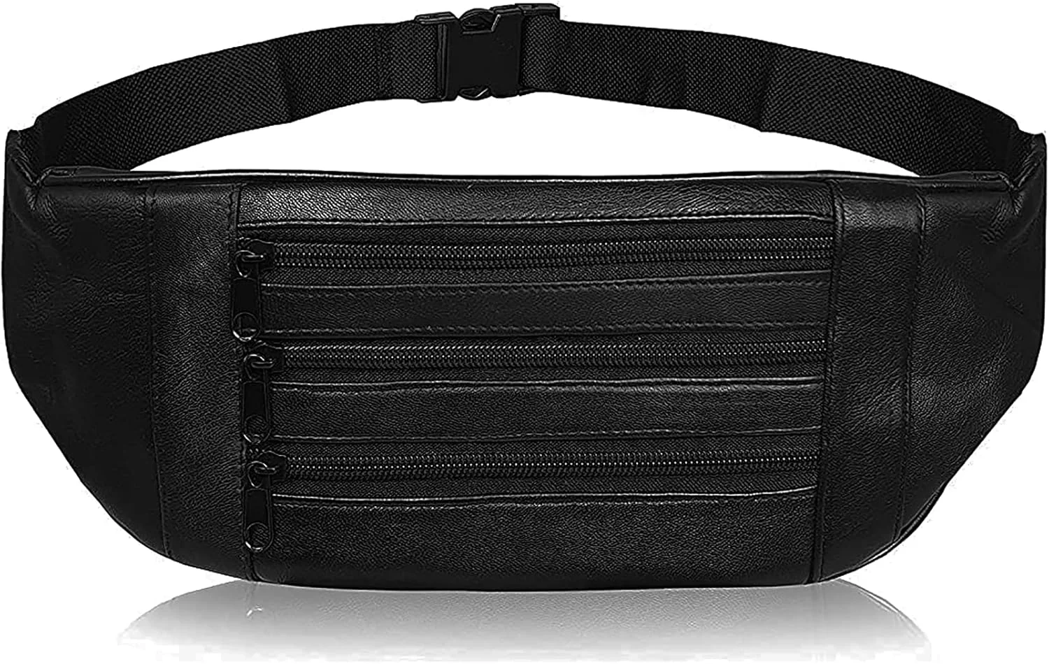 کی لندن کیف کمری چرمی شیک برای آقایان و بانوان، کیف کمری کراس بادی، کیف کمری برای پیاده روی و مسافرت، حمل آسان تلفن، کیف پول، سایز آزاد، مدل (مشکی 11252) کی لندن کیف کمری چرمی شیک برای آقایان و بانوان، کیف کمری کراس بادی، کیف کمری برای پیاده روی و مسافرت، حمل آسان تلفن، کیف پول، سایز آزاد، مدل (مشکی 11252)