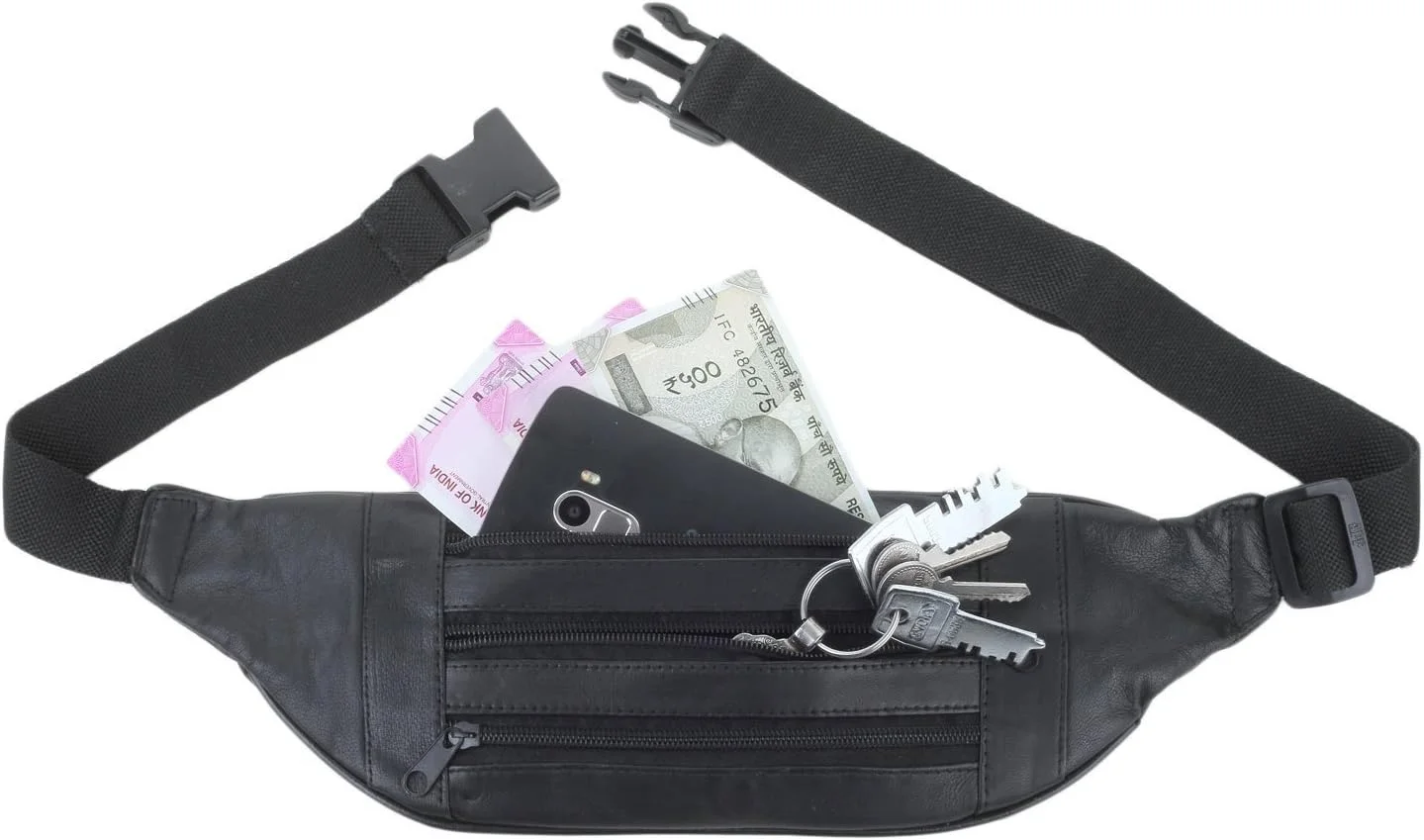 کی لندن کیف کمری چرمی شیک برای آقایان و بانوان، کیف کمری کراس بادی، کیف کمری برای پیاده روی و مسافرت، حمل آسان تلفن، کیف پول، سایز آزاد، مدل (مشکی 11252) کی لندن کیف کمری چرمی شیک برای آقایان و بانوان، کیف کمری کراس بادی، کیف کمری برای پیاده روی و مسافرت، حمل آسان تلفن، کیف پول، سایز آزاد، مدل (مشکی 11252)