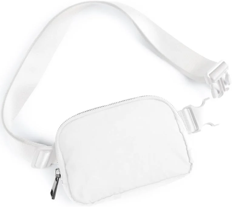 کیف کمری کوچک یونیسکس Leotruny با بند قابل تنظیم، کیف دوشی کمری برای تمرین، خرید، مسافرت، پیادهروی، C03-سفید، 19 × 5 × 12.5 سانتیمتر کیف کمری کوچک یونیسکس Leotruny با بند قابل تنظیم، کیف دوشی کمری برای تمرین، خرید، مسافرت، پیادهروی، C03-سفید، 19 × 5 × 12.5 سانتیمتر