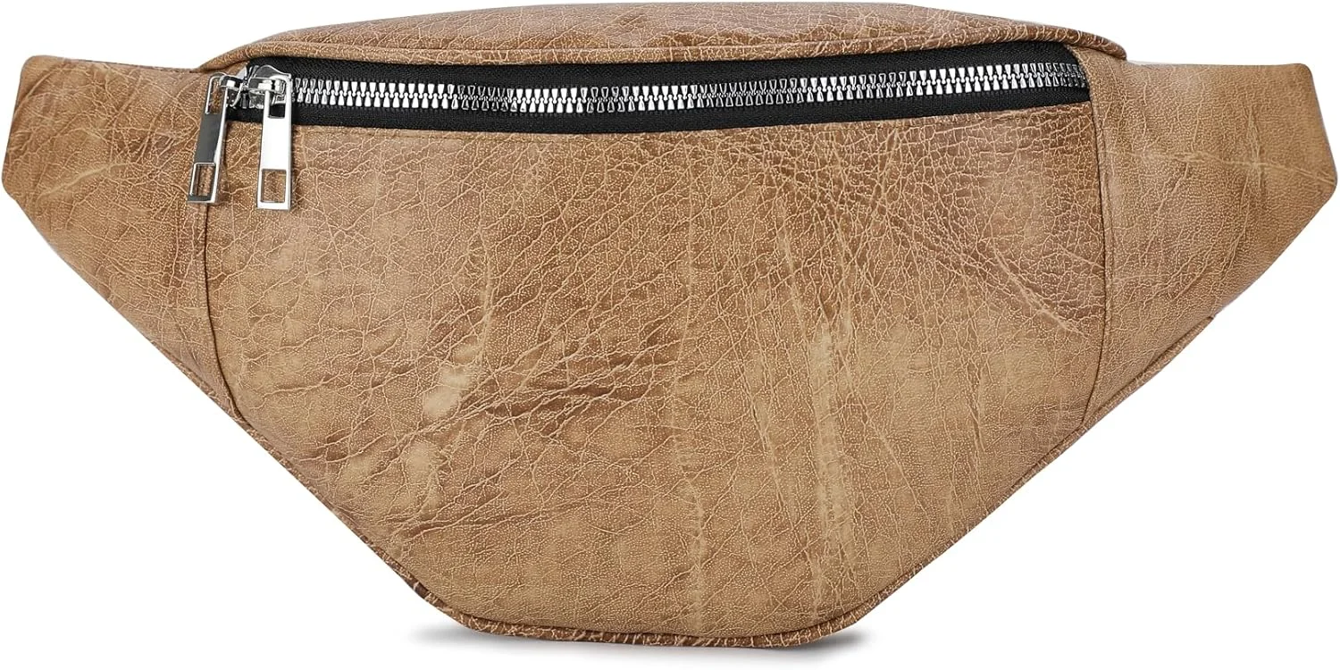 کی لندن کیف کمری چرمی شیک برای آقایان و بانوان، کیف کمری دوشی، کیف کمری برای پیادهروی و مسافرت، حمل آسان تلفن، کیف پول، سایز آزاد، مدل (11703_کرم) کی لندن کیف کمری چرمی شیک برای آقایان و بانوان، کیف کمری دوشی، کیف کمری برای پیادهروی و مسافرت، حمل آسان تلفن، کیف پول، سایز آزاد، مدل (11703_کرم)