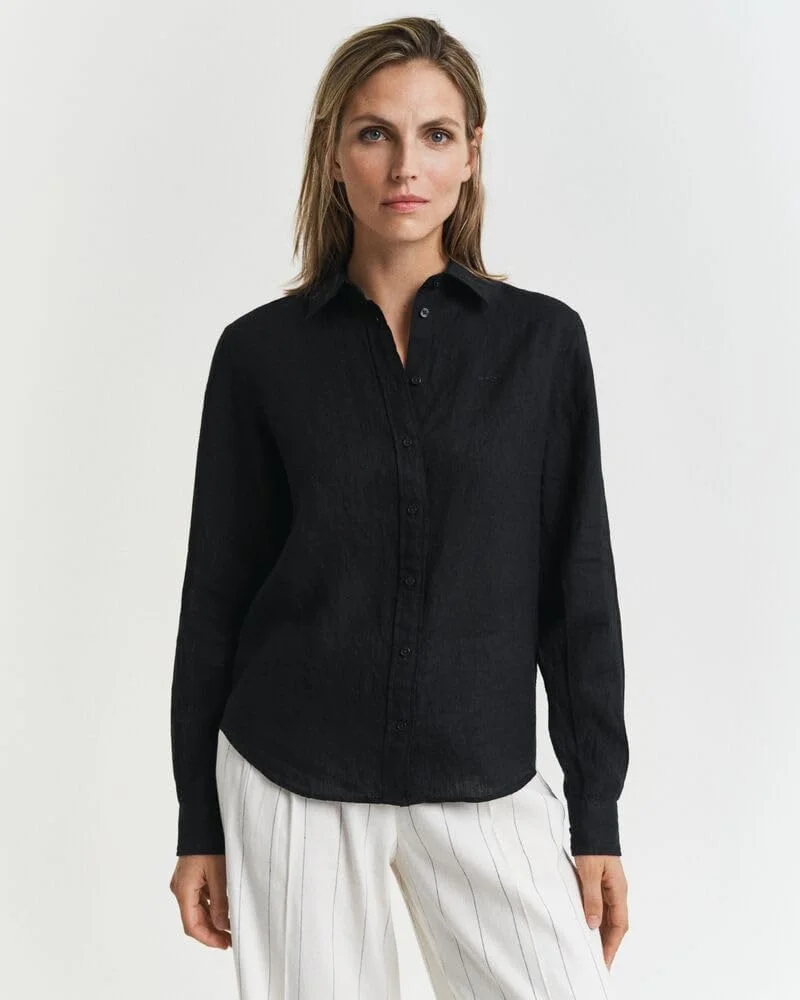 پیراهن لینن زنانه GANT مدل 4300477-5