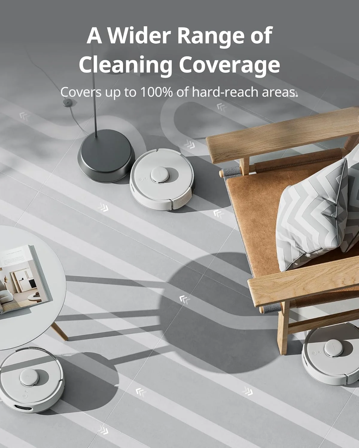 جاروبرقی رباتیک خودکار تخلیه SwitchBot K10+ Pro با قابلیت استفاده 90 روزه بدون نیاز به دخالت دست، جاروبرقی رباتیک مینی فوق العاده بی صدا با مکش قدرتمند، ضد گره خوردگی مو، سازگار با Alexa/Siri/Matter (نیاز به Hub 2)، وای فای 2.4 گیگاهرتز جاروبرقی رباتیک خودکار تخلیه SwitchBot K10+ Pro با قابلیت استفاده 90 روزه بدون نیاز به دخالت دست، جاروبرقی رباتیک مینی فوق العاده بی صدا با مکش قدرتمند، ضد گره خوردگی مو، سازگار با Alexa/Siri/Matter (نیاز به Hub 2)، وای فای 2.4 گیگاهرتز