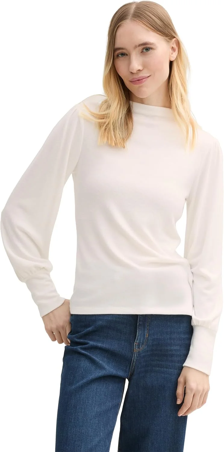 تی شرت آستین بلند زنانه تام تیلور دنیم مدل 1043945