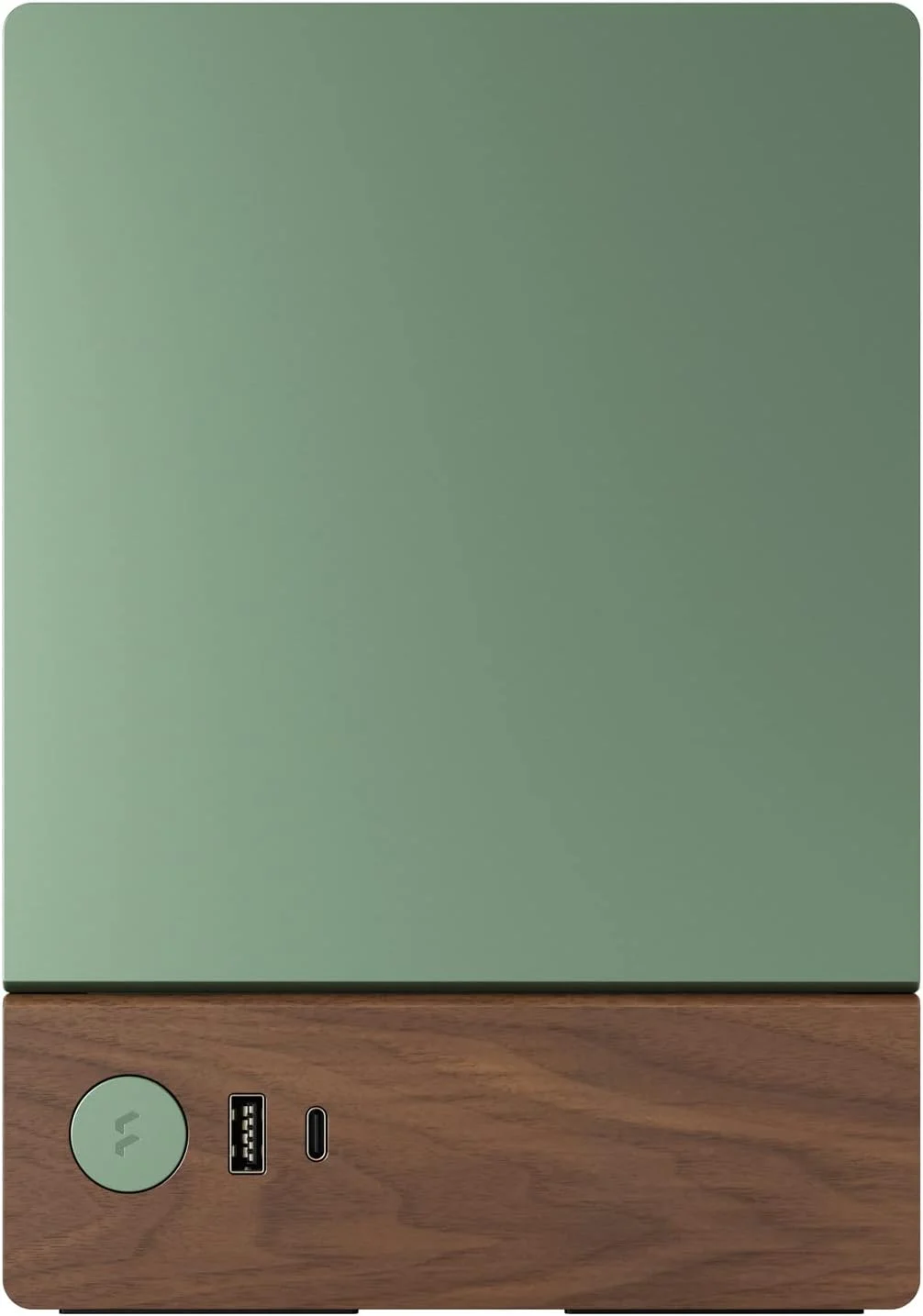 کیس کامپیوتر Fractal Design Terra Jade با پنل جلویی چوب گردو - فرم فاکتور کوچک - کیس گیمینگ mITX – کابل رایزر PCIe 4.0 – USB Type-C - پنل های آلومینیومی آنودایز شده
