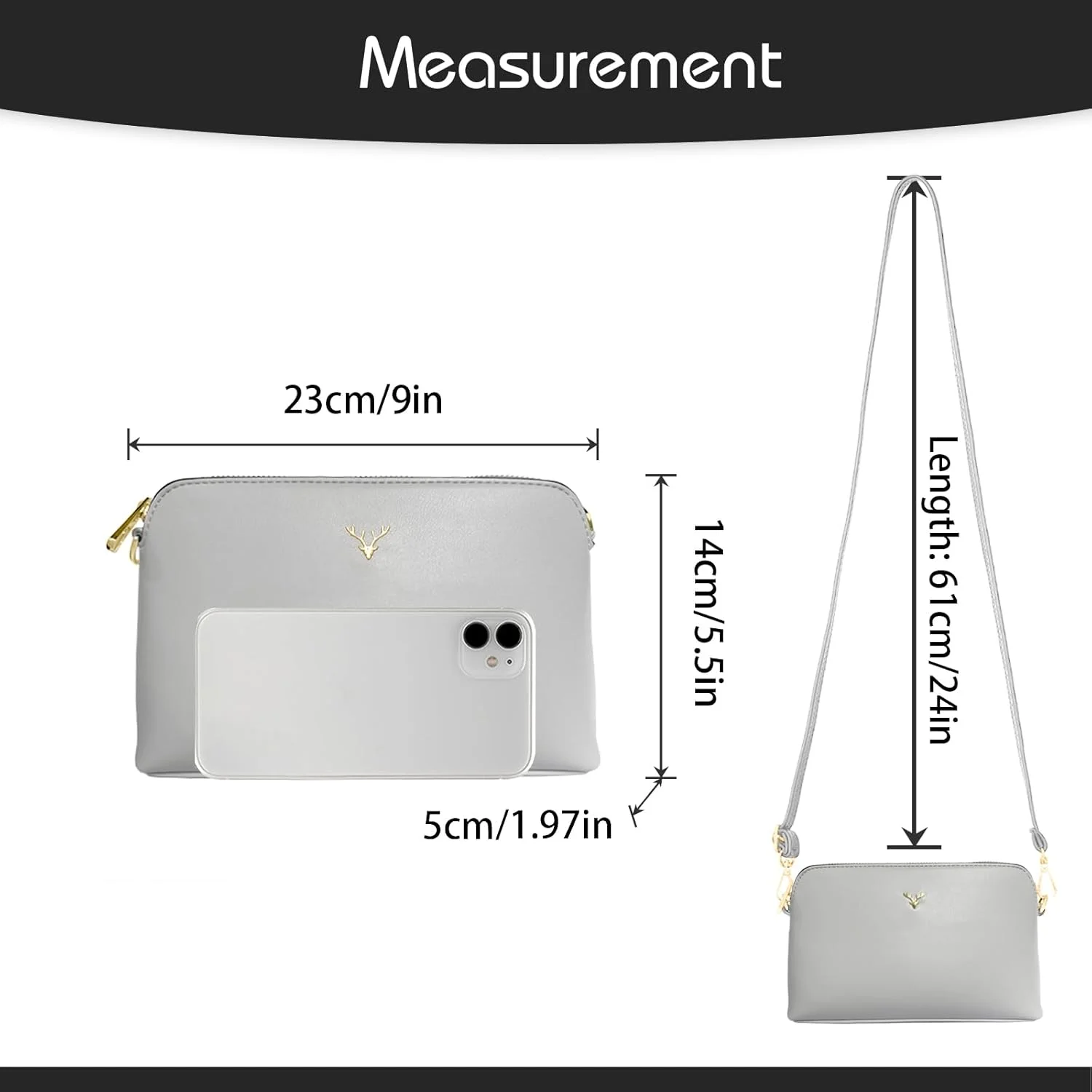 کیف دوشی کوچک زنانه، کیف دستی چرم مصنوعی زنانه با بند قابل تنظیم، کیف کلاچ مچی زنانه برای مهمانی، تعطیلات و مسافرت کیف دوشی کوچک زنانه، کیف دستی چرم مصنوعی زنانه با بند قابل تنظیم، کیف کلاچ مچی زنانه برای مهمانی، تعطیلات و مسافرت