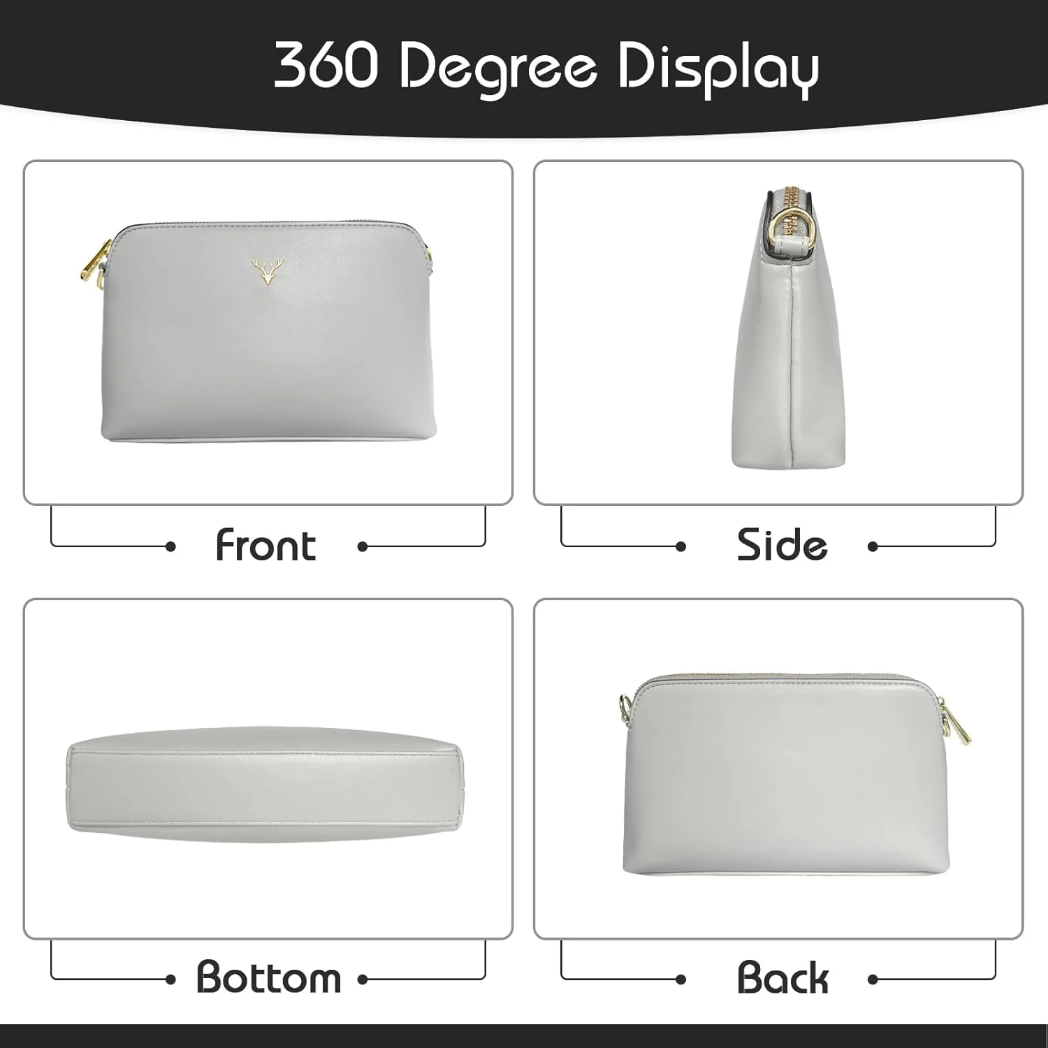 کیف دوشی کوچک زنانه، کیف دستی چرم مصنوعی زنانه با بند قابل تنظیم، کیف کلاچ مچی زنانه برای مهمانی، تعطیلات و مسافرت کیف دوشی کوچک زنانه، کیف دستی چرم مصنوعی زنانه با بند قابل تنظیم، کیف کلاچ مچی زنانه برای مهمانی، تعطیلات و مسافرت