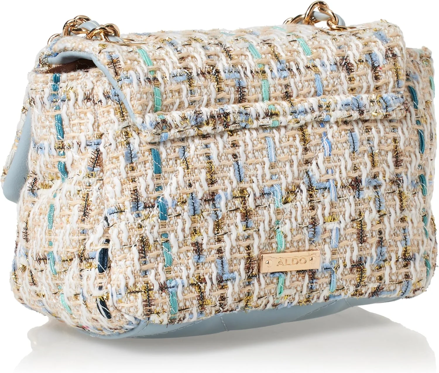 کیف دوشی زنانه آلدو مدل Lovaly آبی روشن