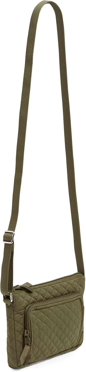 کیف دوشی کوچک زنانه ویرا بردلی مدل هیپستر با محافظت RFID