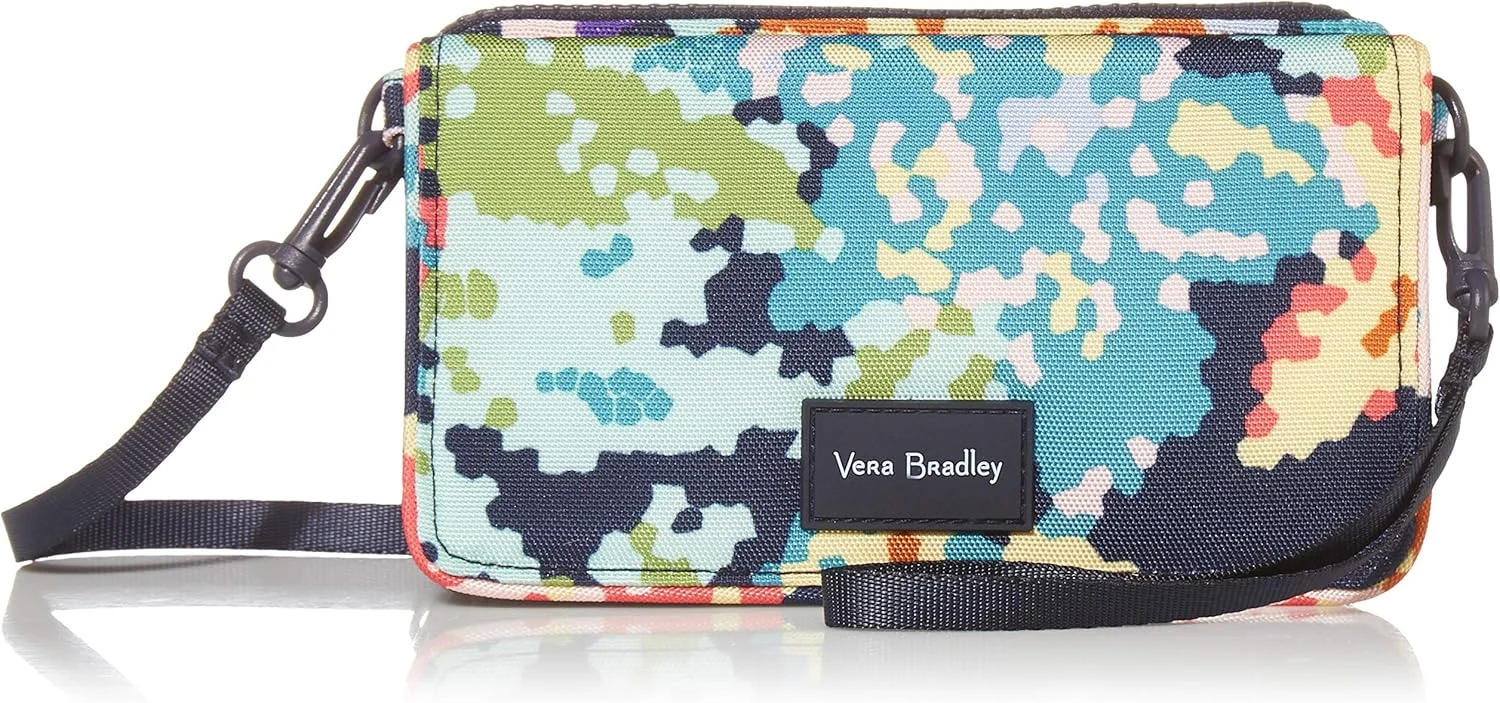 کیف دوشی کوچک زنانه ورا بردلی مدل Recycled Lighten Up ReActive با محافظ RFID کیف دوشی کوچک زنانه ورا بردلی مدل Recycled Lighten Up ReActive با محافظ RFID