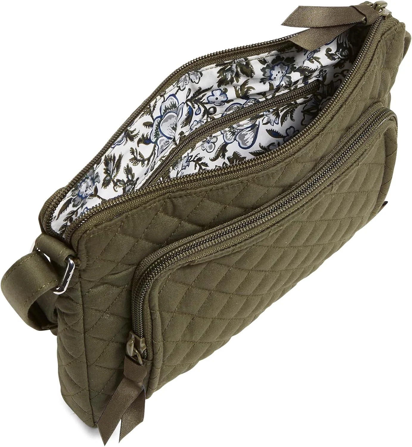 کیف دوشی کوچک زنانه ویرا بردلی مدل هیپستر با محافظت RFID