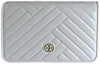 کیف دستی زنانه توری برچ مدل الکسا کمبو کراس بادی چرمی - خاکستری بتنی