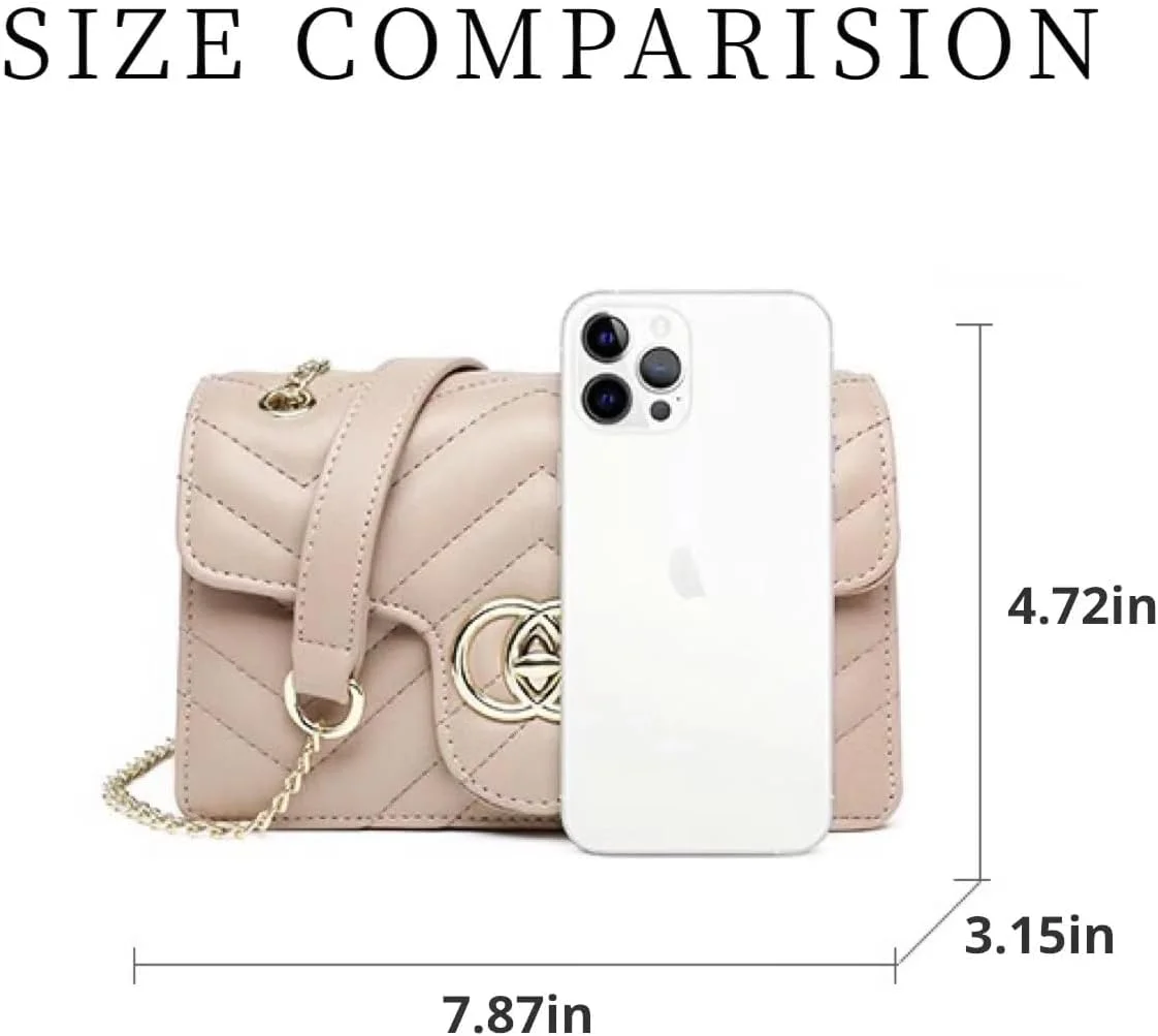 کیف دوشی چرم مصنوعی زنانه، کیف دستی کوچک و شیک، کیف کلاچ مجلسی زنانه، مناسب برای بانوان