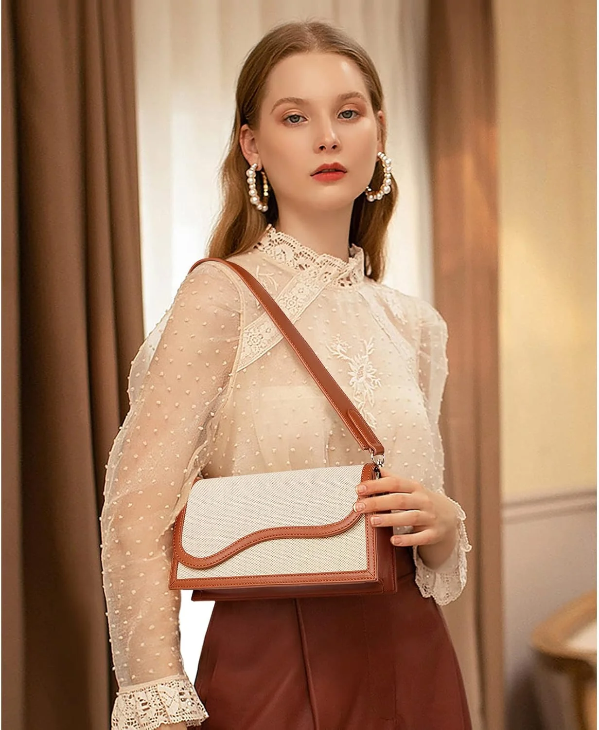 کیف کلاچ دوشی تلنا، کیف کوچک دوشی، کیف کلاچ مینی زیپ دار زنانه