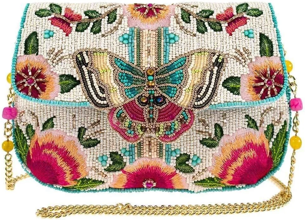 کیف دوشی زنانه مری فرانسیس مدل Dream Chaser، کیف پول سکه ای، مد زنانه، کیف کوچک مشکی