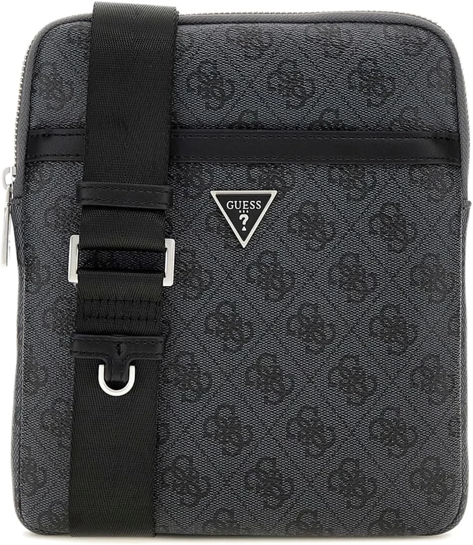 کیف دوشی و کراس بادی унисекс گس مدل Vezzola Smart 4G Logo Mini، مشکی