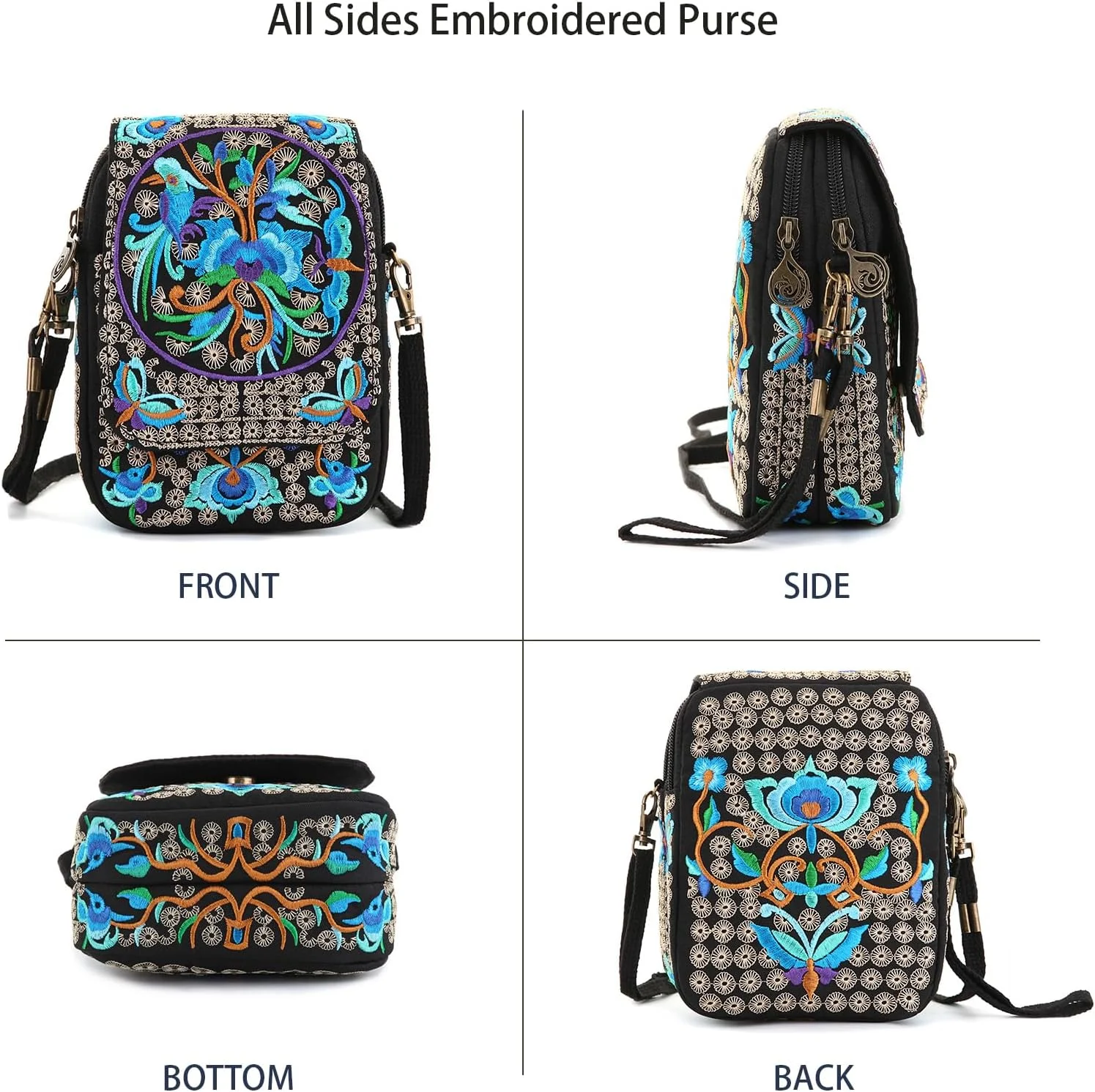 کیف دوشی زنانه Goodhan مدل Sc081-pure retro, Western