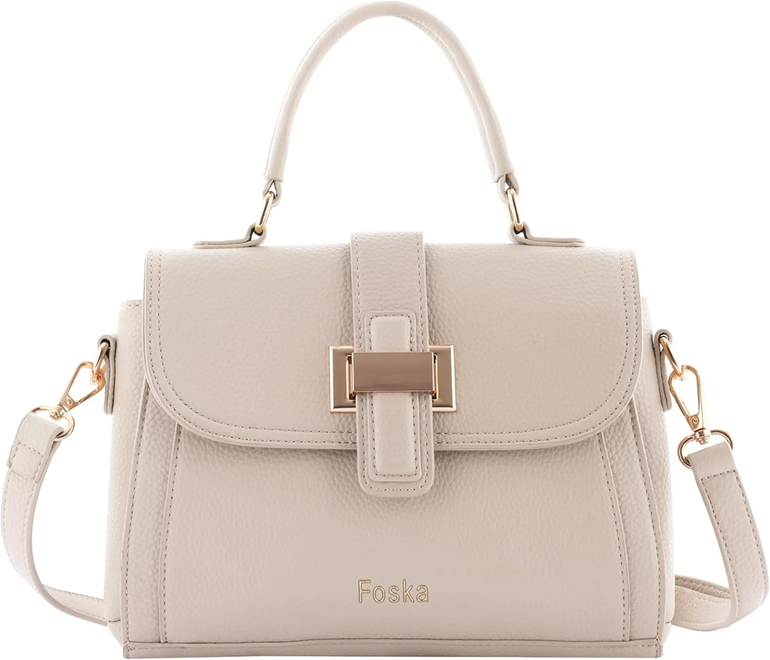 کیف دوشی فاسکا - کیف شانه ای چرم PU با کیفیت بالا برای بانوان - شیک و بادوام - ایده آل برای استفاده روزمره و مجلسی