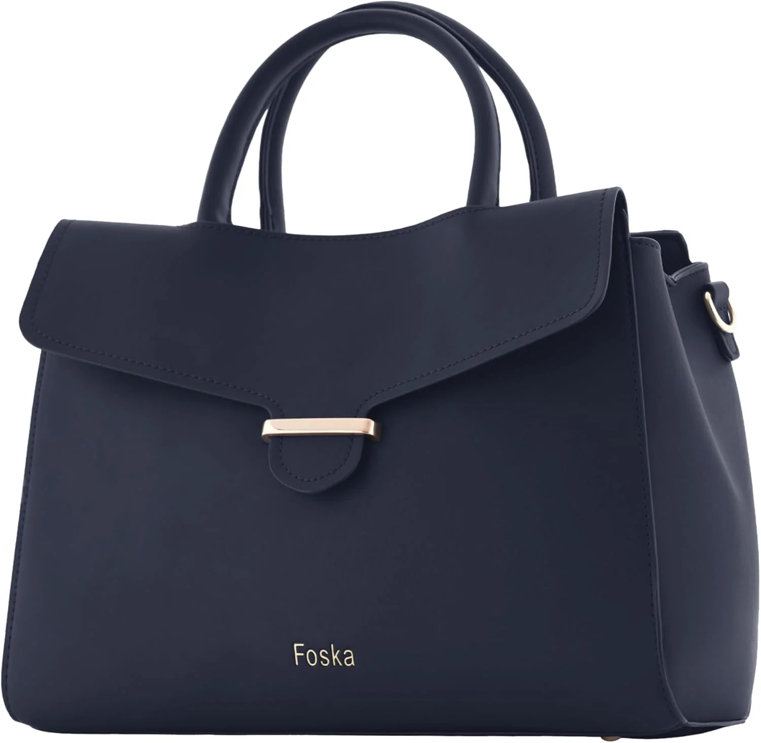 کیف دوشی زنانه فاسکا - کیف دستی چرم PU با کیفیت بالا با بند قابل تنظیم، کیف شانه ای شیک، جادار و کاربردی برای استفاده روزمره