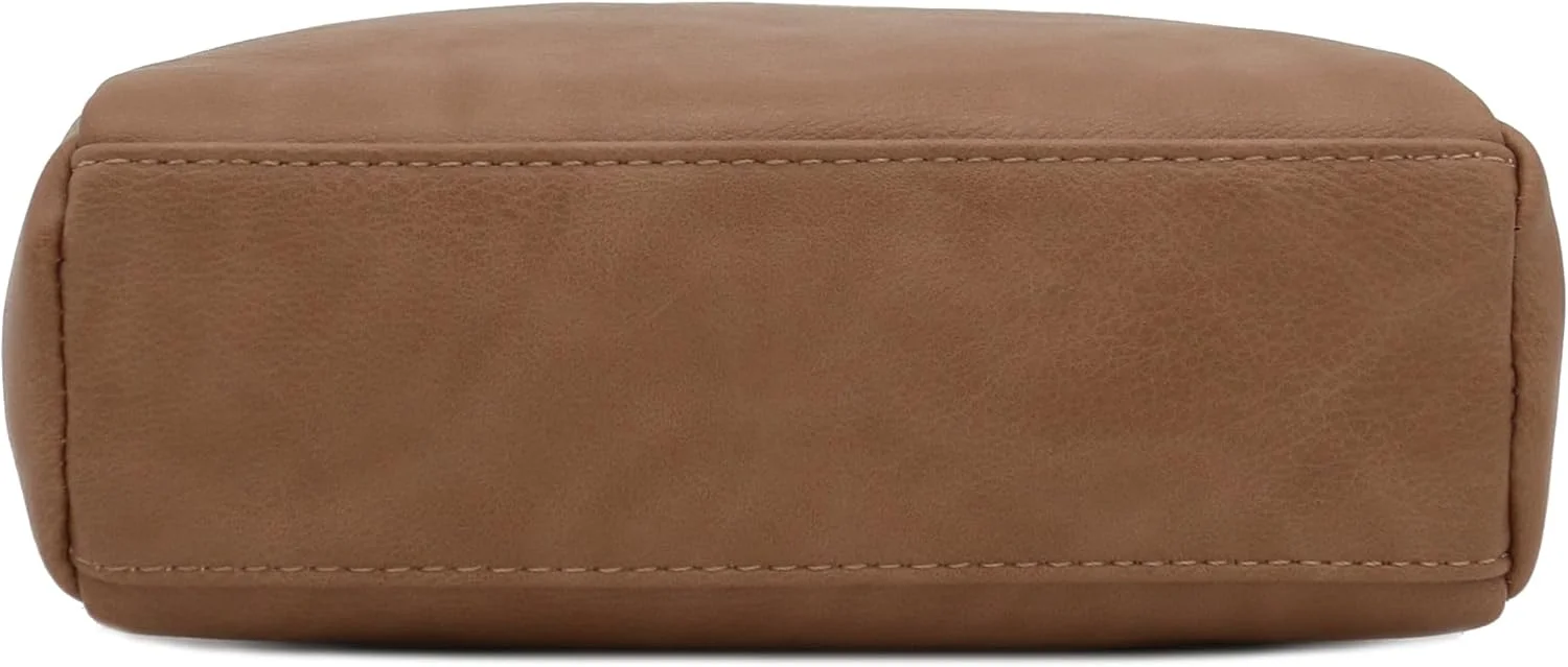 کیف دوشی کوچک سه زیپه FashionPuzzle