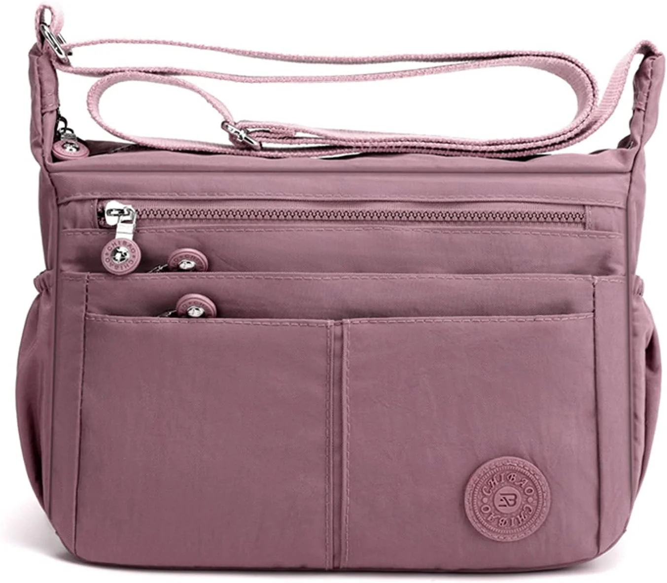 کیف دوشی سبک وزن زنانه FANDARE، کیف های دوشی اسلینگ، نایلون ضد آب برای مسافرت، مدرسه، ورزش، خرید، کیف کراس بادی