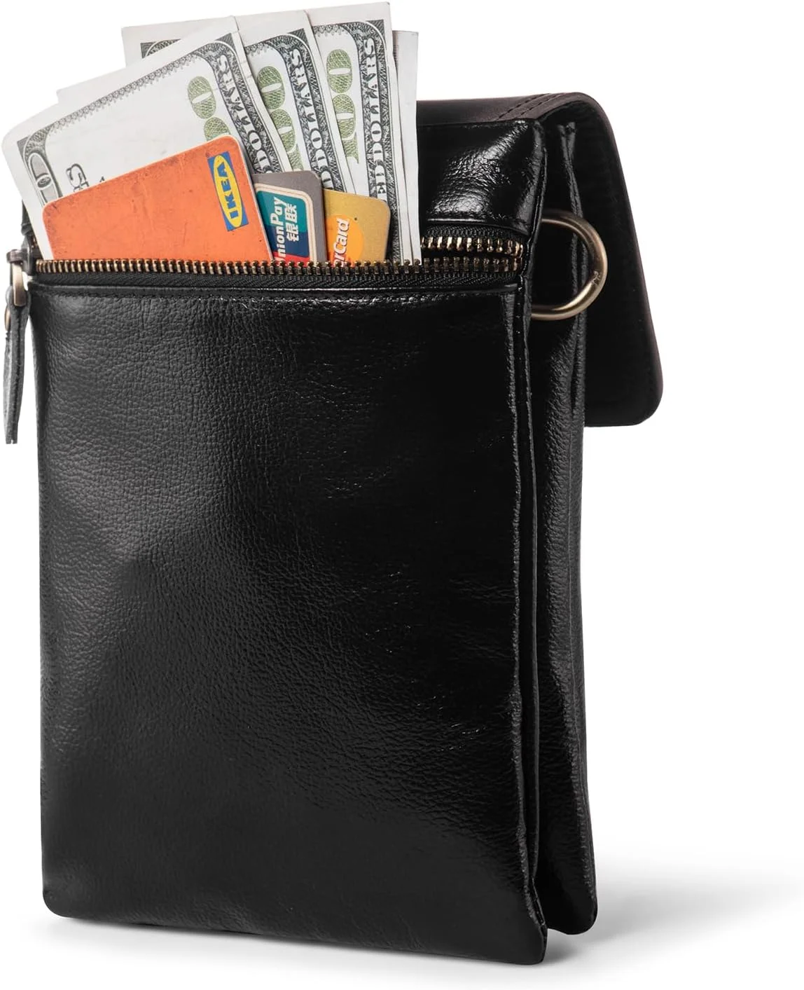 کیف کوچک دوشی تلفن همراه Katloo با بند شانه، کیف مسافرتی، کیف پول مچی نگهدارنده تلفن و پاسپورت زنانه