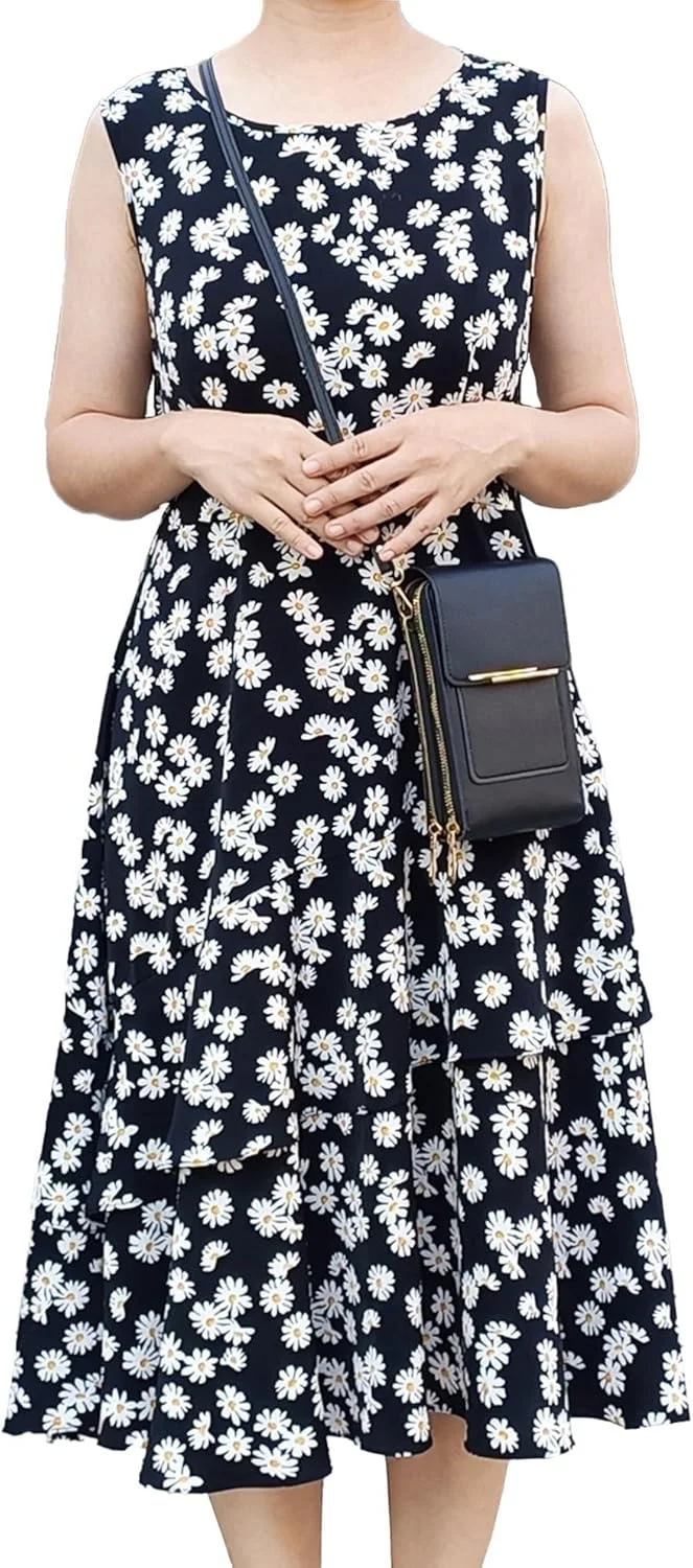 کیف دوشی کوچک مسافرتی، کیف کراس بادی کوچک و جمع و جور، کیف شانه ای مینی و سبک وزن با زیپ، بند قابل تنظیم، جیب های متعدد، مشکی