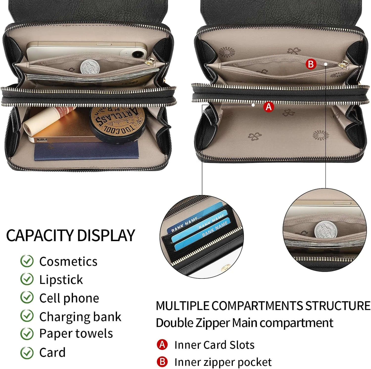 کیف دوشی کوچک زنانه، کیف دستی چرمی با بند دوشی، کیف شانه ای طراح