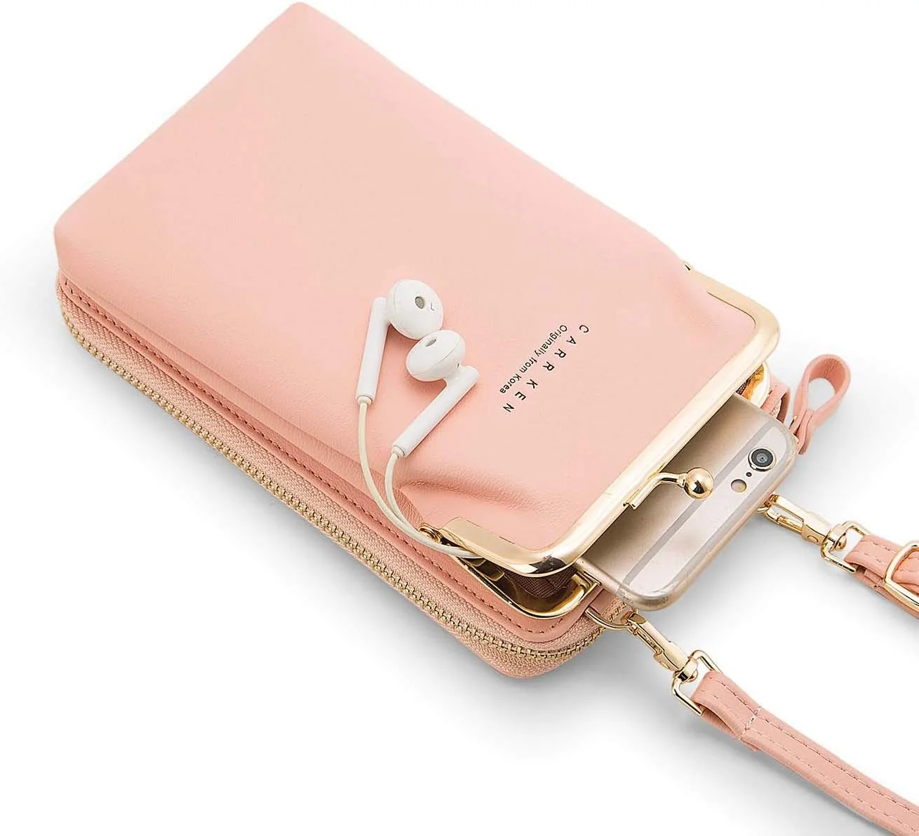 کیف دوشی کوچک زنانه، کیف پول موبایل، کیف کارت، کیف کلاچ، جیب مسافرتی