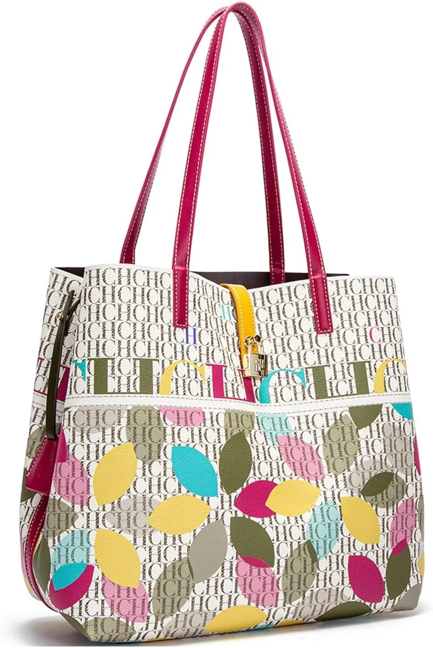 کیف دستی زنانه با طرح حروف برجسته، کیف کراس بادی مد روز، کیف شانه ای زنانه، کیف چرمی PU با دسته بالایی برای کار، مسافرت و خرید