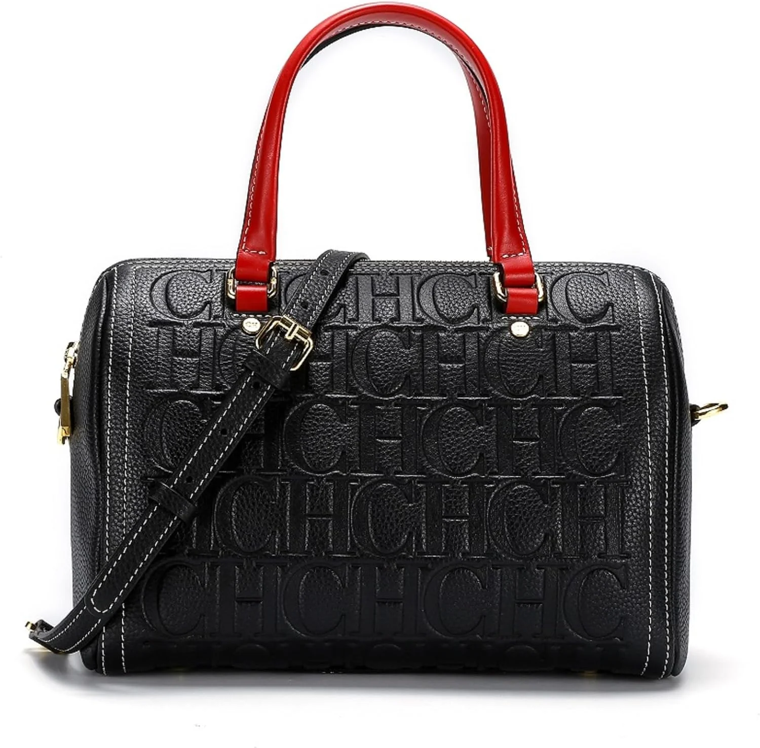 کیف دوشی زنانه CHCH با طرح چاپی رترو، کیف دستی، کیف کراس بادی مناسب برای رفت و آمد روزمره و ملاقات